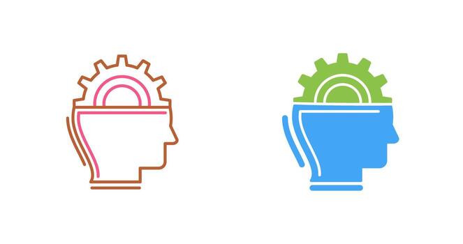 Machine Learning Vector Icon