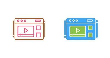 Video Vector Icon