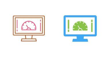 Speed Test Vector Icon