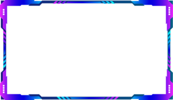 métallique jeu recouvrir panneau png avec abstrait formes. Facile futuriste jeu écran panneau conception avec rose et bleu couleurs. en ligne Jeu diffusion recouvrir et utilisateur interface conception.