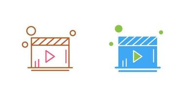 Video Player Vector Icon