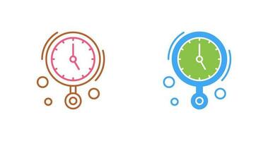 Wall Clock Vector Icon