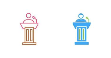 Podium Vector Icon