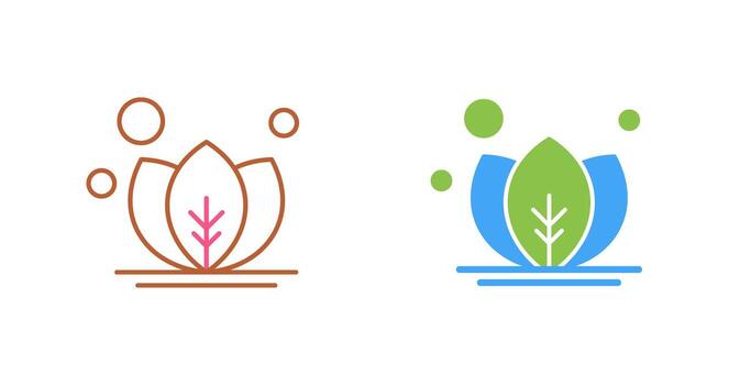 icono de vector de hoja