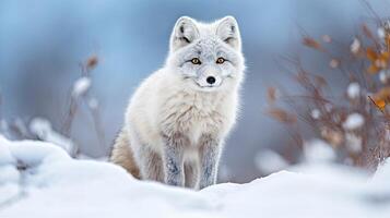 Close-up view of an arctic fox, photo