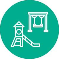 Playground Vector Icon Design