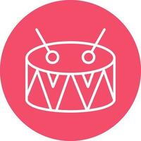 Drum Vector Icon Design