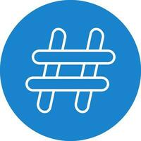 Hash tag Vector Icon Design