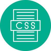 Css file Vector Icon Design