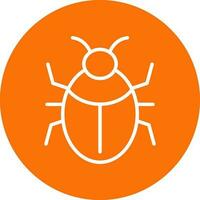 Bug Vector Icon Design