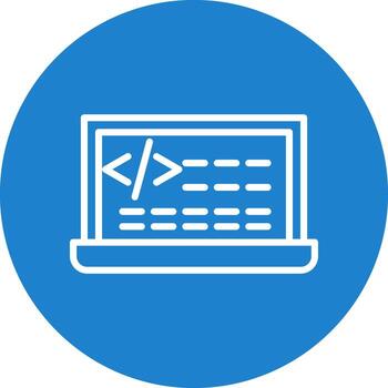 codificación vector icono diseño
