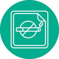 Nicotine patch Vector Icon Design