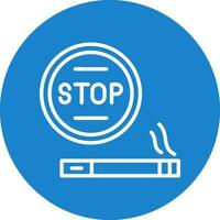 Stop Vector Icon Design