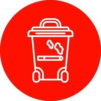 Bin Vector Icon Design