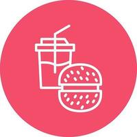 Fast food Vector Icon Design