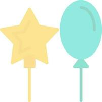 Balloons Vector Icon Design