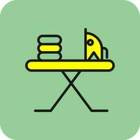 Ironing board Vector Icon Design