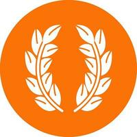 Laurel Vector Icon Design