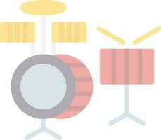 Drums Vector Icon Design