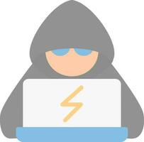 Hacker Vector Icon Design