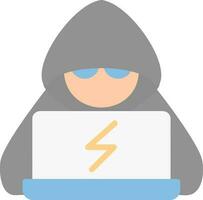 Hacker Vector Icon Design