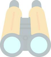 Binoculars Vector Icon Design