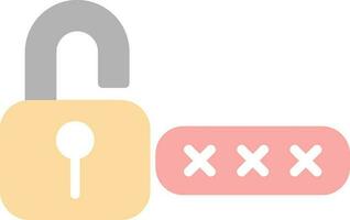 Password Vector Icon Design