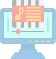 Soundtrack Vector Icon Design