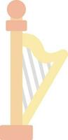 Harp Vector Icon Design