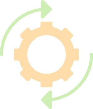 Workflow Vector Icon Design