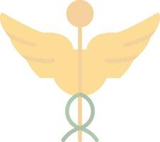 Caduceus Vector Icon Design