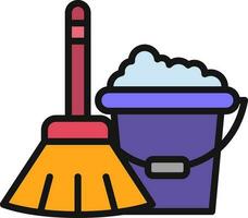 Cleaning Vector Icon Design