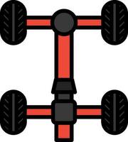 Chassis Vector Icon Design
