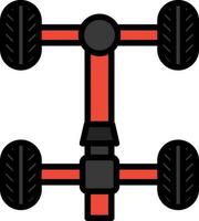 Chassis Vector Icon Design