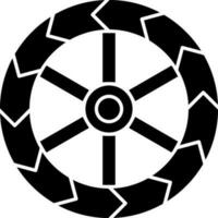 Wheels Vector Icon Design