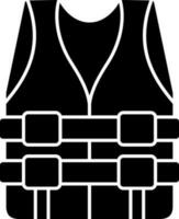 Life jacket Vector Icon Design