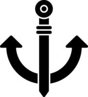 Anchor Vector Icon Design