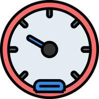 Speedometer Vector Icon Design