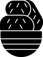 Croquette Vector Icon Design