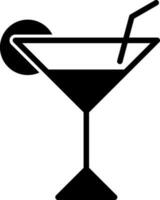 diseño de icono de vector de martini