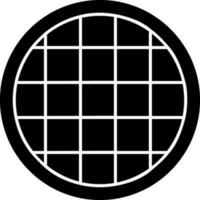 Waffle Vector Icon Design