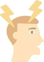 Headache Vector Icon Design
