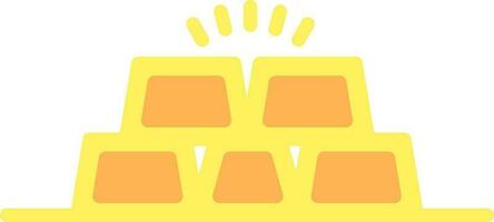 Ingots Vector Icon Design