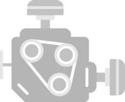 Car engine Vector Icon Design