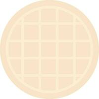 Waffle Vector Icon Design