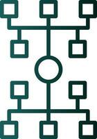 Algorithm Vector Icon Design