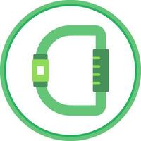 Carabiner Vector Icon Design