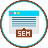 Sem Vector Icon Design