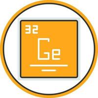 Germanium Vector Icon Design