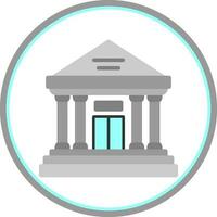 Courthouse Vector Icon Design